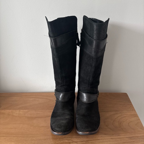 UGG 1007671 Black Dayle Tall Boots Size 8 - Picture 11 of 12